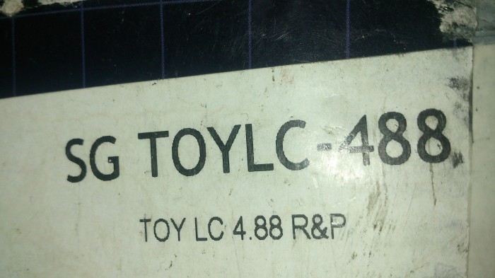 Главная пара TOYOTA LC80 задняя Sierra Gear&Axle Perfomance Series SG TOY LC488