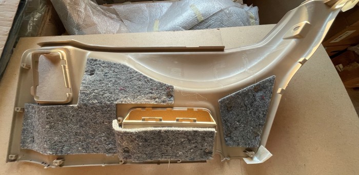 Обшивка багажника боковая левая TOYOTA LC Prado 120 6252060903A0