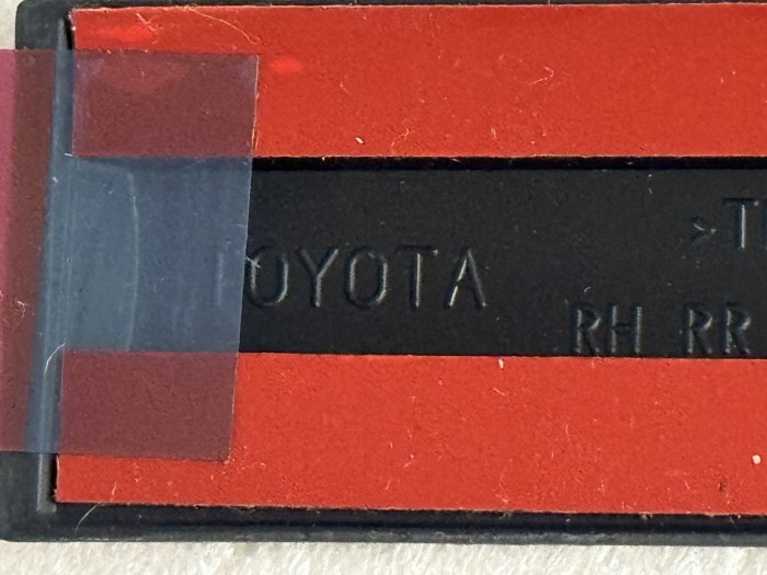 Накладки на двери правые TOYOTA CAMRY V40 PT29A07060RK